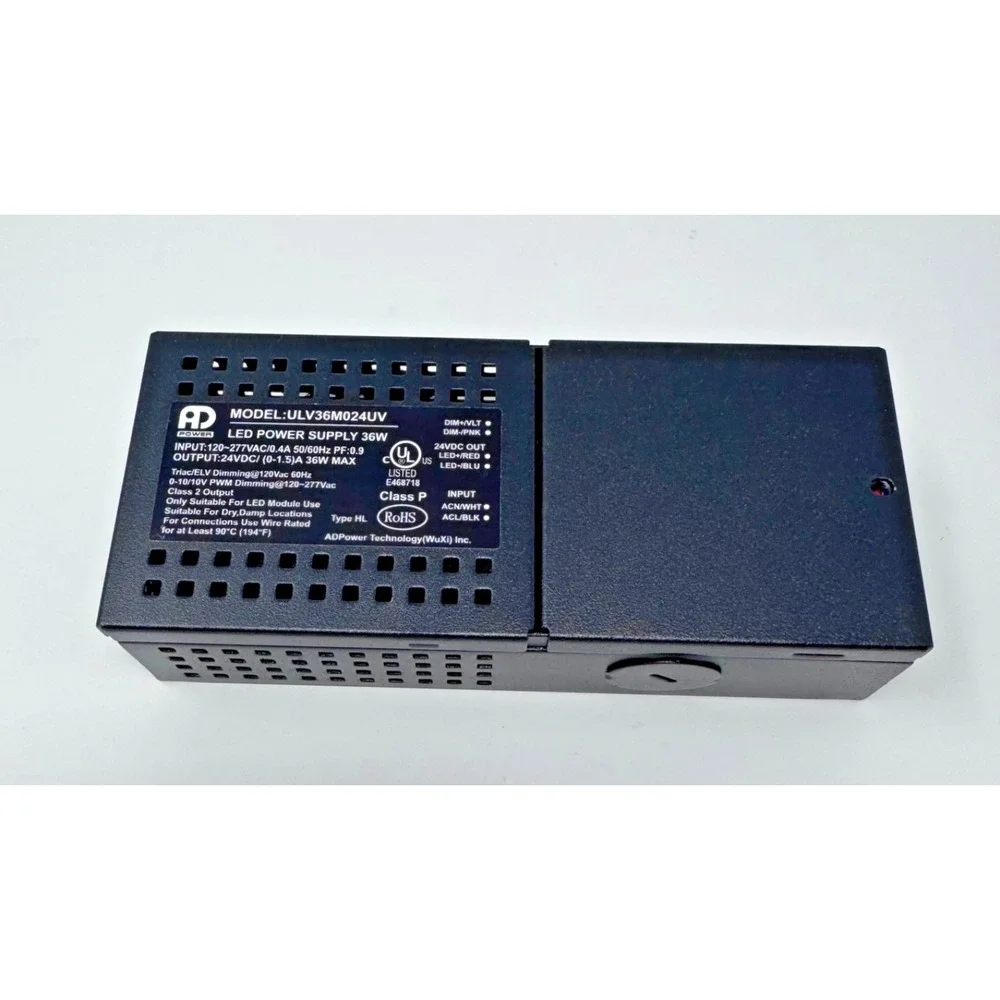 Kelvix AD LED Power Supply ULV36M024UV ULV36 Class 2  NEW